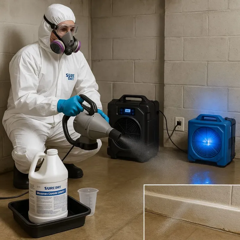 Sanitization and Odor Removal process in Cordele, GA
