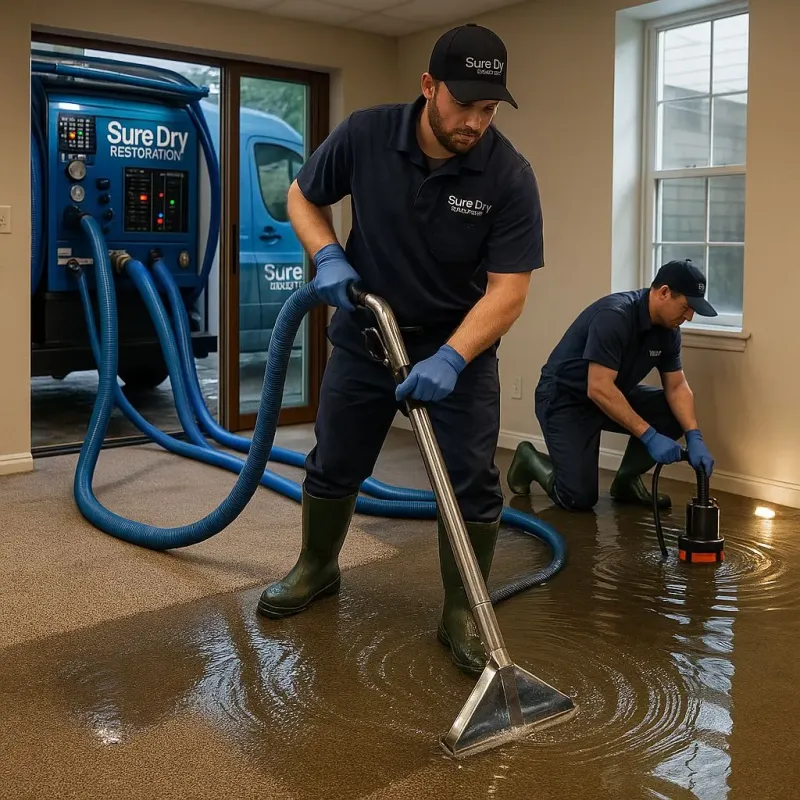 Water Extraction and Removal process in Cordele, GA